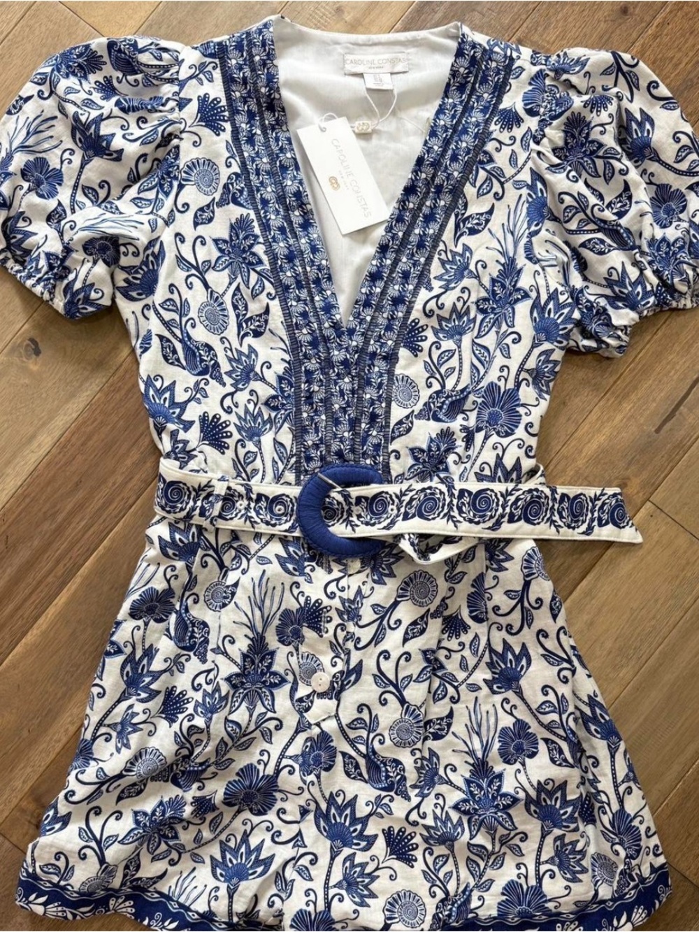 NWT Caroline constas romper size small